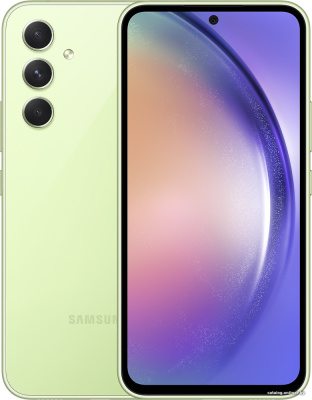 Купить смартфон samsung galaxy a54 5g sm-a546e/ds 8gb/256gb (лайм) в интернет-магазине X-core.by