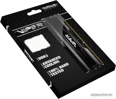 Оперативная память Patriot Viper 3 Black Mamba 2x8GB KIT DDR3 PC3-12800 (PV316G160C9K)  купить в интернет-магазине X-core.by