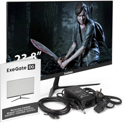 Купить игровой монитор exegate combat eg2407c ex295589rus в интернет-магазине X-core.by