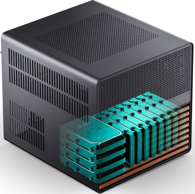 Корпус Jonsbo N5 (черный)  купить в интернет-магазине X-core.by