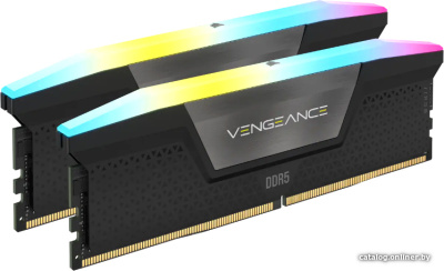 Оперативная память Corsair Vengeance RGB 2x16ГБ DDR5 5200 МГц CMH32GX5M2B5200C40  купить в интернет-магазине X-core.by