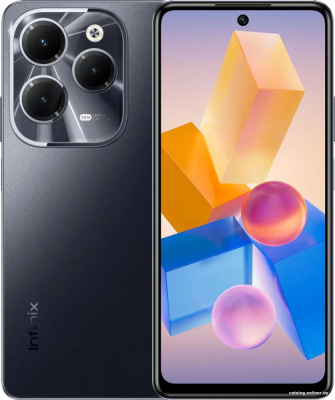 Купить смартфон infinix hot 40 x6836 8gb/256gb (звездный черный) в интернет-магазине X-core.by