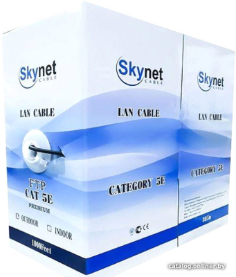 Купить кабель skynet cable csl-utp-4-cu (305 м, серый) в интернет-магазине X-core.by