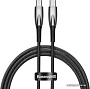 Кабель Baseus Glimmer Series Fast Charging Data Cable USB Type-C - Type-C 100W CADH000801 (2 м, черн