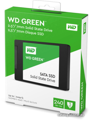 SSD WD Green 480GB WDS480G2G0A  купить в интернет-магазине X-core.by