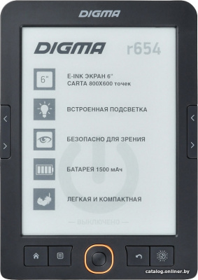 Купить электронная книга digma r654 в интернет-магазине X-core.by