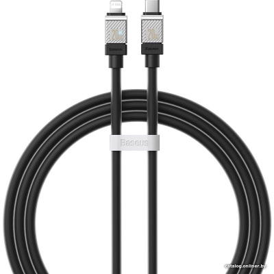 Купить кабель baseus coolplay series usb type-c - lightning (1 м, черный) в интернет-магазине X-core.by