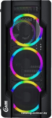 Корпус Powercase Mistral X4 Mesh LED  купить в интернет-магазине X-core.by