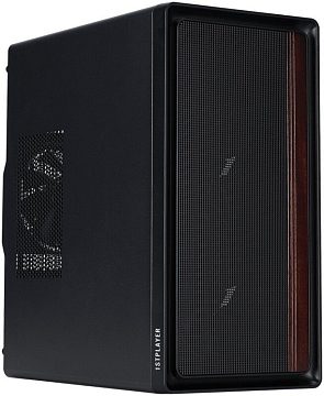 Корпус 1stPlayer WD1 WD1-BK-3F (черный)