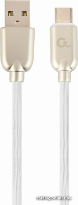Купить кабель cablexpert usb type-a - usb type-a cc-usb2r-amcm-2m-w (2 м, золотистый) в интернет-магазине X-core.by