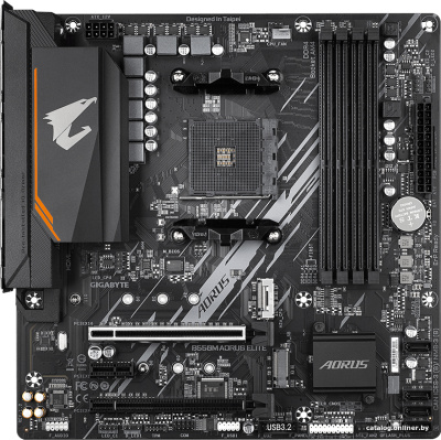 Материнская плата Gigabyte B550M Aorus Elite (rev. 1.3)  купить в интернет-магазине X-core.by