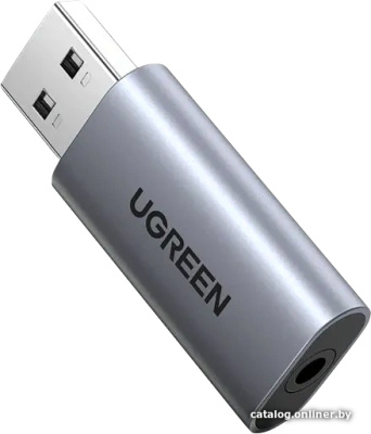 Купить адаптер ugreen cm383 80864 3.5 мм - usb type-a в интернет-магазине X-core.by