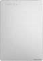 Внешний накопитель Toshiba Canvio Slim HDTD310ES3DA 1TB (серебристый)