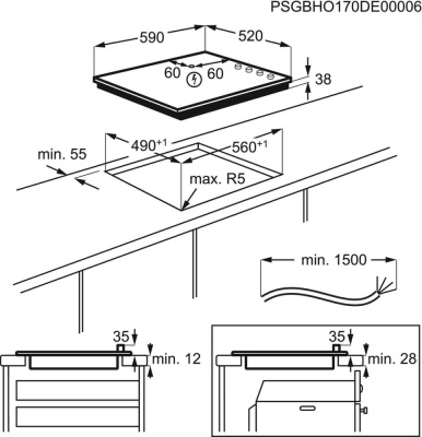 Варочная панель AEG HK654070FB