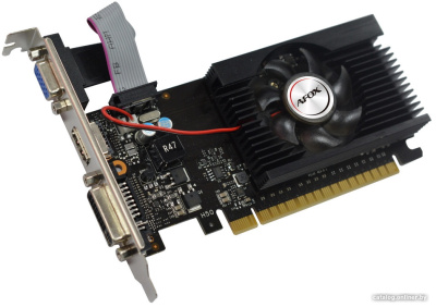 Видеокарта AFOX GeForce GT710 1GB DDR3 AF710-1024D3L5-V3  купить в интернет-магазине X-core.by