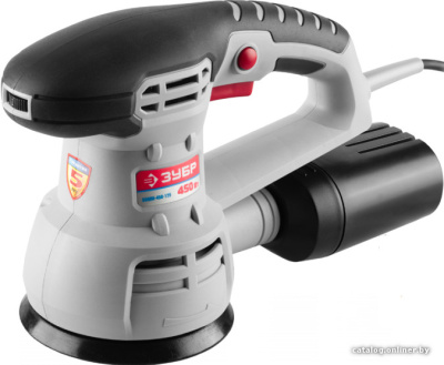 Эксцентриковая шлифмашина Зубр ЗОШМ-450-125