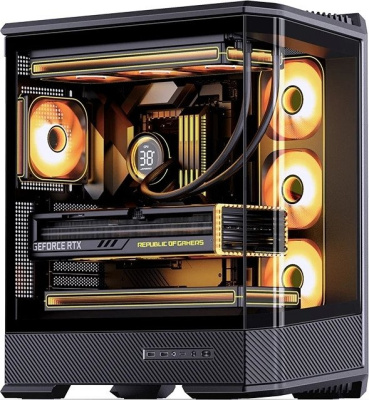 Корпус Jonsbo D400 (черный)  купить в интернет-магазине X-core.by