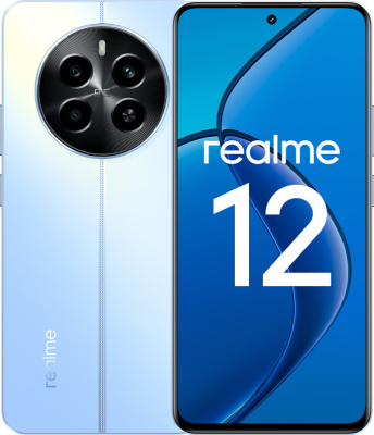 Купить смартфон realme 12 rmx3871 8gb/256gb международная версия (голубой рассвет) в интернет-магазине X-core.by