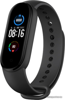 Купить фитнес-браслет xiaomi mi smart band 5 (черный, международная версия) в интернет-магазине X-core.by
