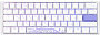 Клавиатура Ducky One 3 Mini RGB White (Cherry MX Brown)