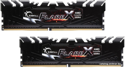 Оперативная память G.Skill Flare X 2x8GB DDR4 PC4-25600 F4-3200C16D-16GFX  купить в интернет-магазине X-core.by