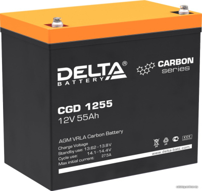 Купить аккумулятор для ибп delta cgd 1255 (12в/55 а·ч) в интернет-магазине X-core.by