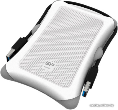 Купить внешний накопитель silicon-power armor a30 2tb white (sp020tbphda30s3w) в интернет-магазине X-core.by