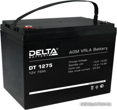 Купить аккумулятор для ибп delta dt 1275 (12в/75 а·ч) в интернет-магазине X-core.by