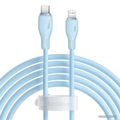 Купить кабель baseus pudding series usb type-c - lightning (2 м, голубой) в интернет-магазине X-core.by