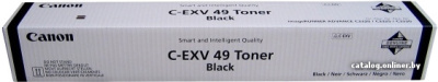Купить картридж canon c-exv49 black [8524b002] в интернет-магазине X-core.by