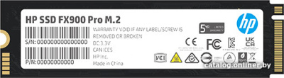 SSD HP FX900 Pro 1TB 4A3U0AA  купить в интернет-магазине X-core.by