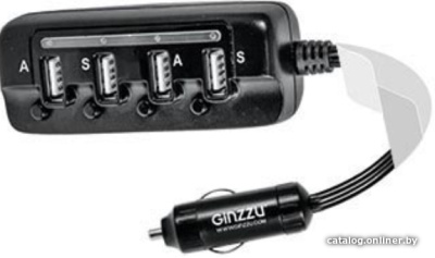 Купить автомобильное зарядное ginzzu ga-4430ub в интернет-магазине X-core.by