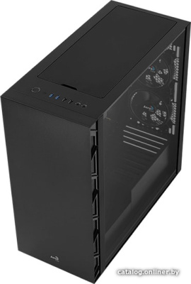 Корпус AeroCool Flo Saturn FRGB-G-BK-v1  купить в интернет-магазине X-core.by