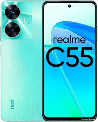 Купить смартфон realme c55 8gb/256gb с nfc международная версия (зеленый) в интернет-магазине X-core.by