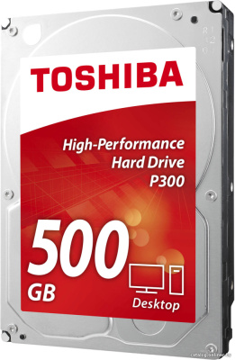 Жесткий диск Toshiba P300 500GB [HDWD105UZSVA] купить в интернет-магазине X-core.by