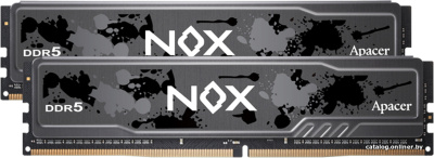 Оперативная память Apacer NOX 2x16ГБ DDR5 5200 МГц AH5U32G52C502MBAA-2  купить в интернет-магазине X-core.by