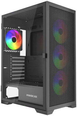 Корпус Powercase Mistral B415 (черный)  купить в интернет-магазине X-core.by