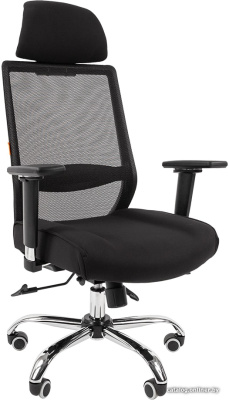 Купить кресло chairman 555 lux (черный) в интернет-магазине X-core.by