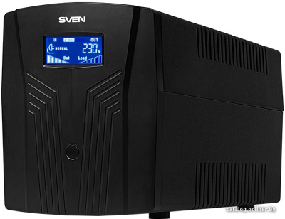 Купить источник бесперебойного питания sven pro 1500 (lcd, usb) в интернет-магазине X-core.by