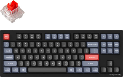 Купить клавиатура keychron v3 rgb v3-b1-ru (keychron k pro red) в интернет-магазине X-core.by