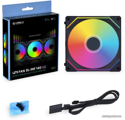 Вентилятор для корпуса Lian Li Uni Fan SL Infinity 140 ARGB G99.14SLIN1B.00  купить в интернет-магазине X-core.by