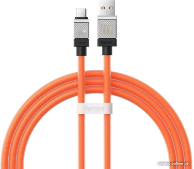 Купить кабель baseus coolplay series usb type-a - usb type-c (1 м, оранжевый) в интернет-магазине X-core.by