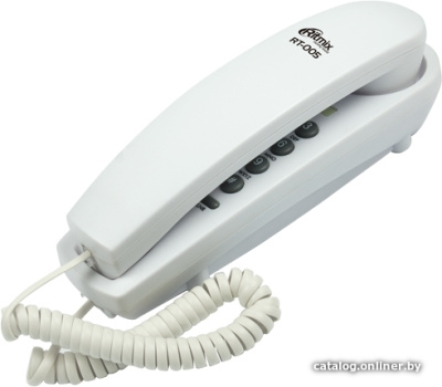 Купить проводной телефон ritmix rt-005 (белый) в интернет-магазине X-core.by