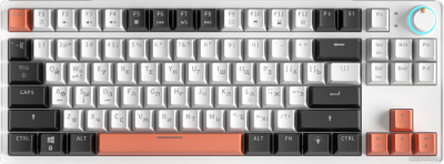 Купить клавиатура cyberlynx za87 white black orange (tnt yellow) в интернет-магазине X-core.by