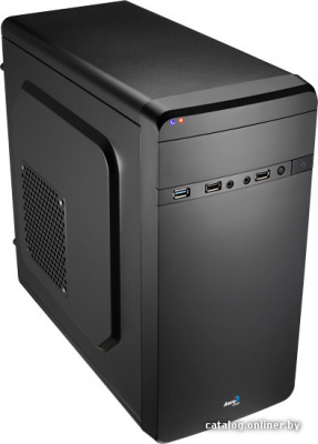 Корпус AeroCool QS-180 Black  купить в интернет-магазине X-core.by