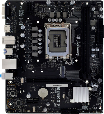 Материнская плата BIOSTAR H610MHP 2.0 Ver. 6.0  купить в интернет-магазине X-core.by