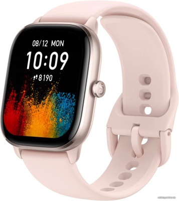 Купить умные часы amazfit gts 4 mini (фламинго розовый) в интернет-магазине X-core.by