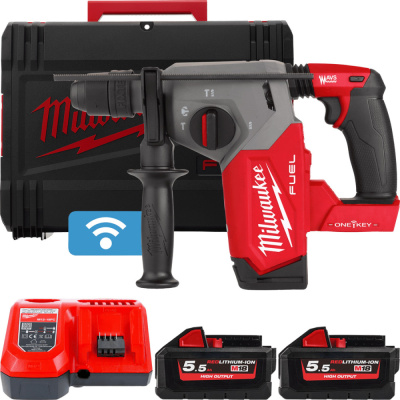 Перфоратор Milwaukee M18 FUEL M18ONEFHX-552X 4933478504 (с 2-мя АКБ, кейс) купить в интернет-магазине X-core.by