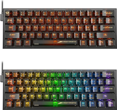 Купить клавиатура redragon fizz (прозрачный/черный) в интернет-магазине X-core.by