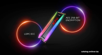 SSD A-Data XPG Spectrix S40G RGB 512GB AS40G-512GT-C  купить в интернет-магазине X-core.by